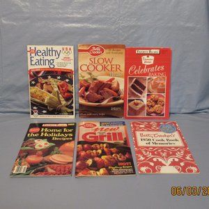 Misc. Cookbook Booklets Lot #4  Betty Crocker Duncan Hines Bordens